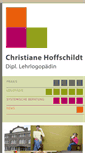 Mobile Screenshot of christiane-hoffschildt.de